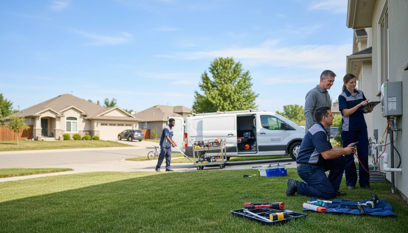 Tankless water heater service in Fountain, MI